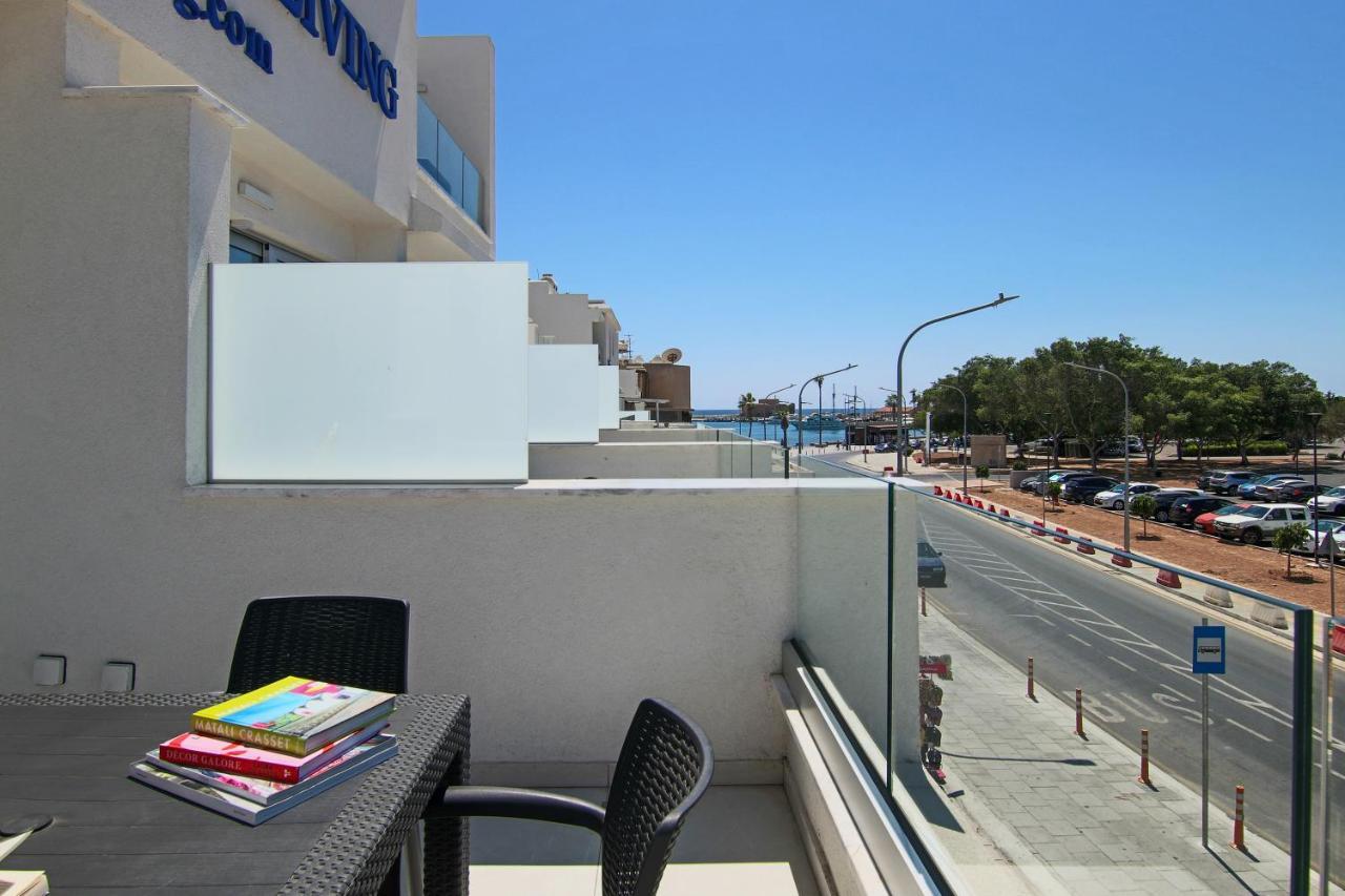 Phaedrus Living - Seaside Luxury Flat Harbour 110 Apartment Paphos ภายนอก รูปภาพ
